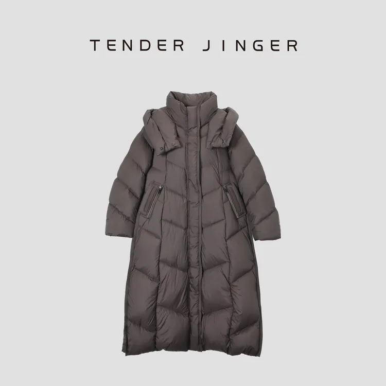 Tender Jinger｜线下专供 超轻暖长款95鹅绒服T54XSX50170