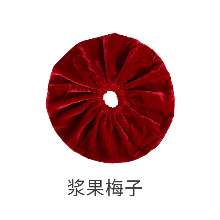 蝶绣复古丝绒发饰高级修饰头型