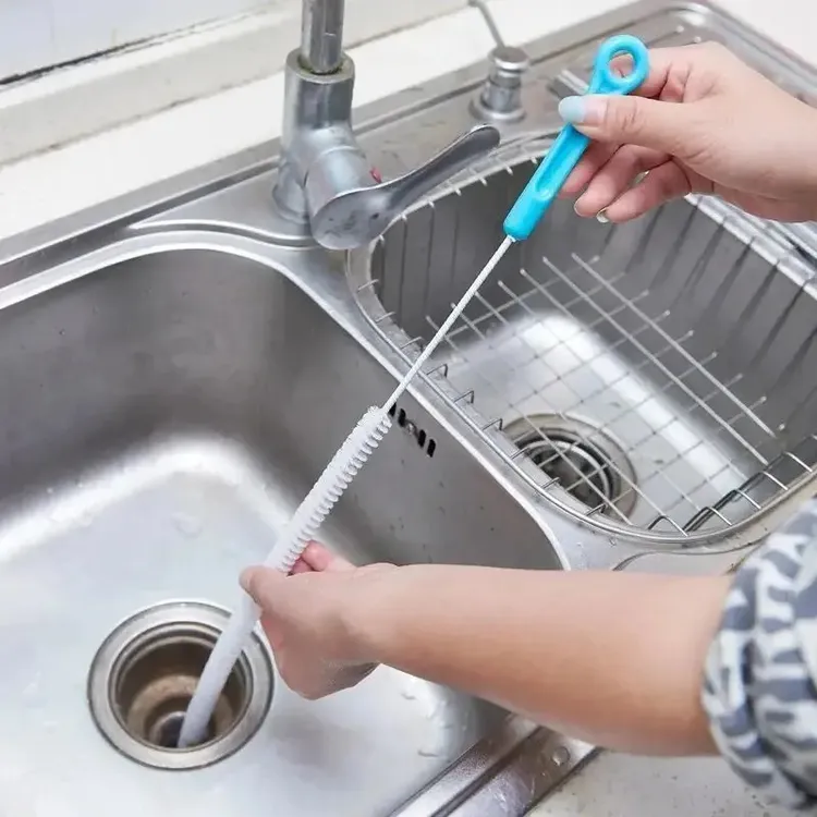 管道疏通器水管池子管道疏通毛刷水槽清理通水加长管道刷子