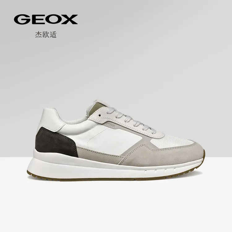 GEOX/杰欧适鞋子男款爆款2025新款时尚运动鞋男士百搭鞋子