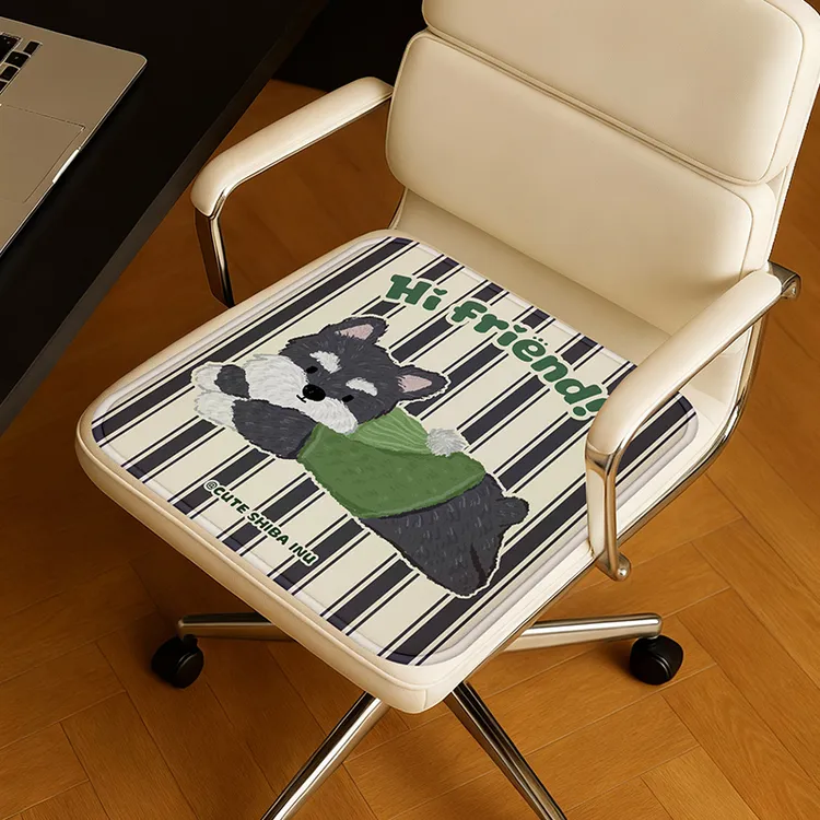 【力力猪】秋冬卡通萌宠海绵坐垫办公室加厚椅垫汽车座垫餐椅垫子