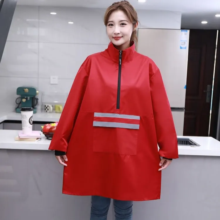 新款2025防水防油家用立领工作服