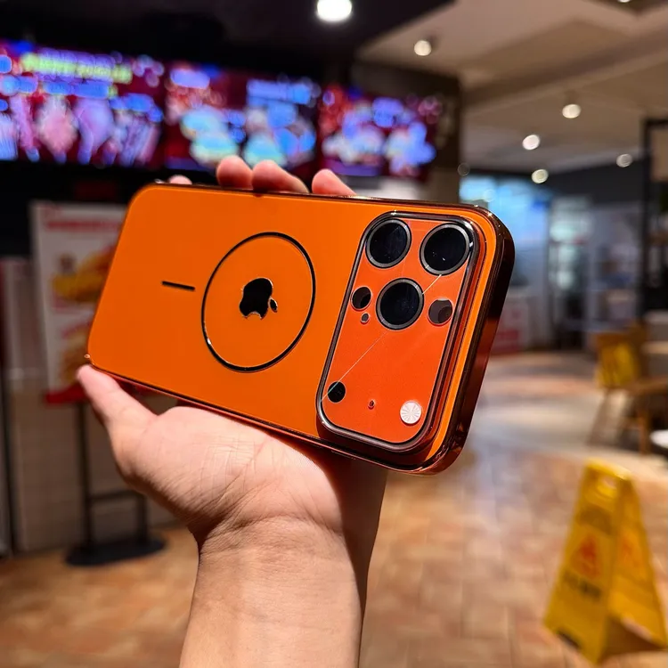 秒变17大视窗适用苹果17promax/16/15自带镭射镜头膜14防摔手机壳