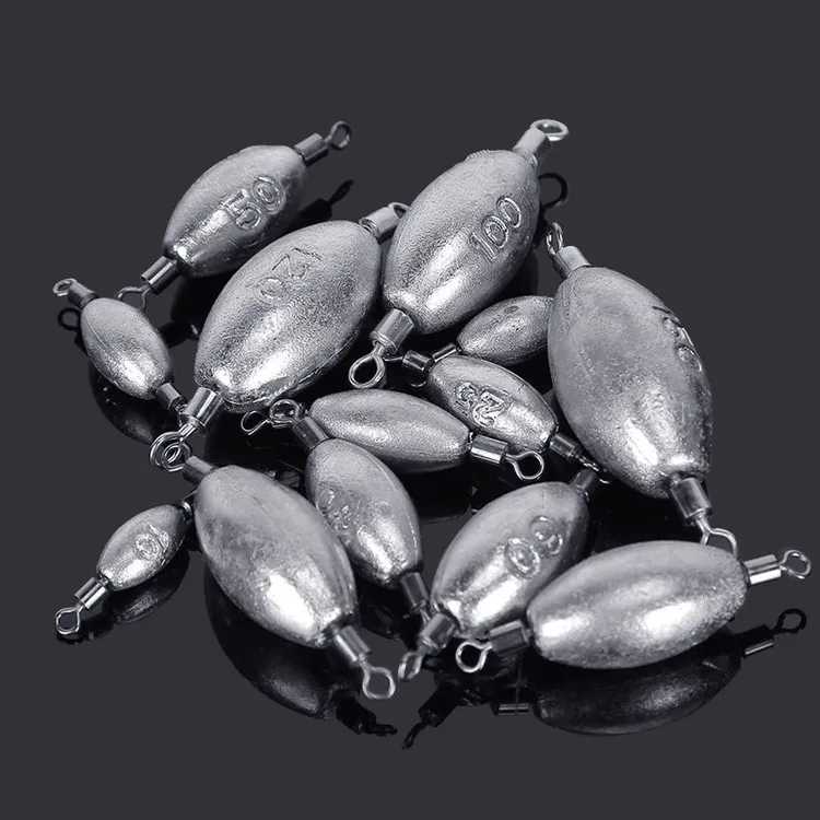 双转环铅坠海钓路亚助投器手工快速安装钓组串钩虾皮钩爆炸钩坠子