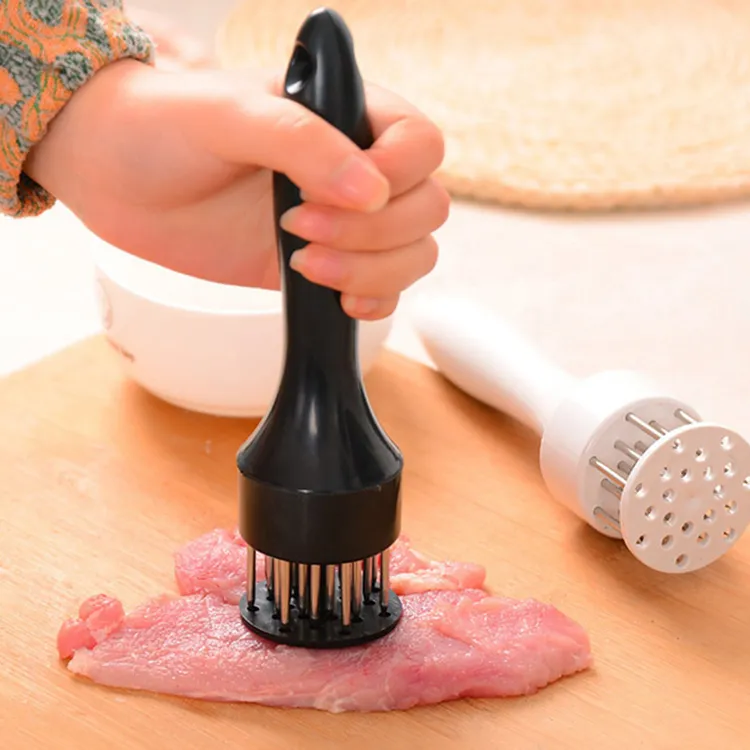 【厨房神器】跃立不锈钢松肉器松肉针厨房敲肉锤牛排打肉器嫩肉针