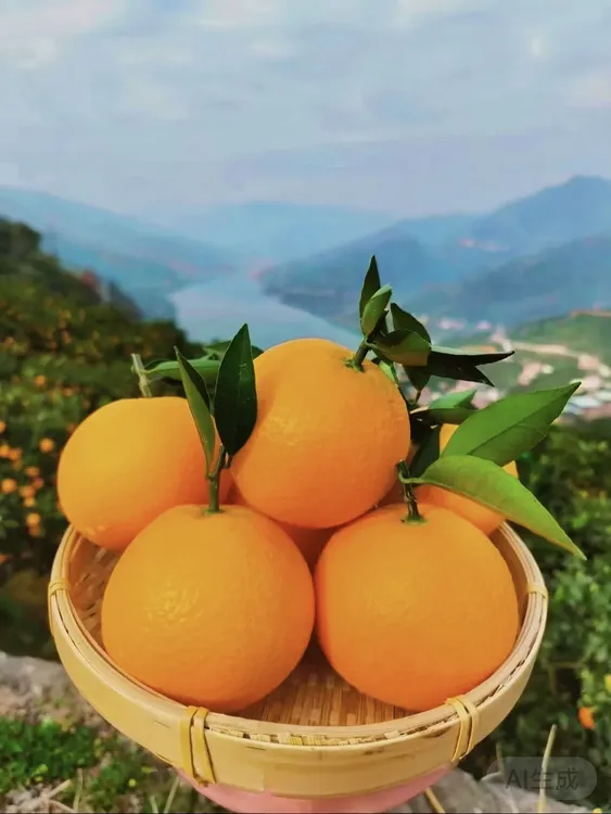 湖北秭归九月红脐橙香甜多汁细腻化渣应季水果产地现摘现发