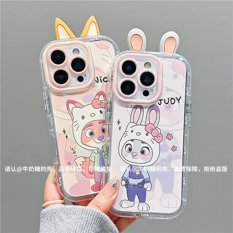 镜面奶油壳适用苹果16/iPhone/华为荣耀/OPPO/VIVO/小米手机壳潮