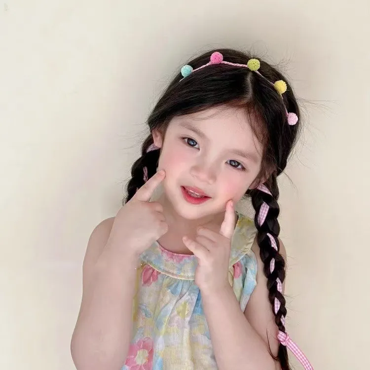 吖咪哆哆儿童发饰宝宝发夹洛丽塔超仙发卡蝴蝶结仙气头饰网红发夹