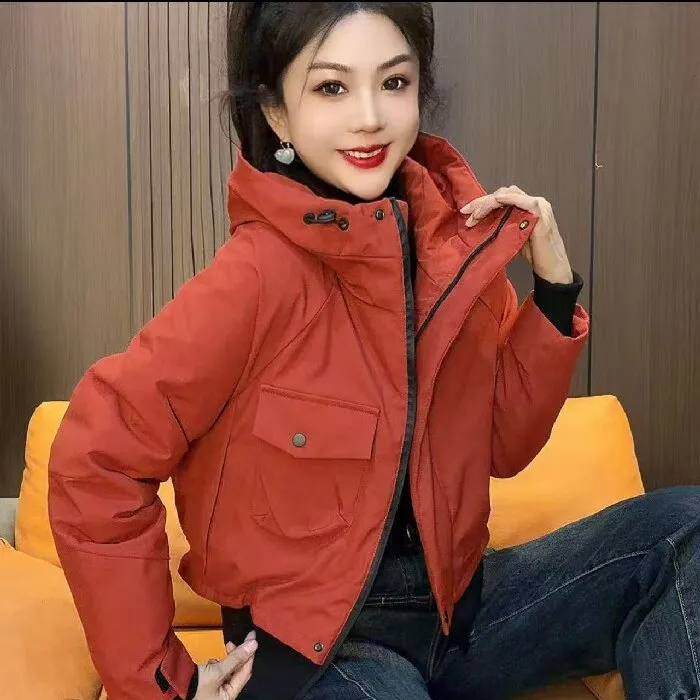 9609#洋气时尚棉服（衣长58cm左右）