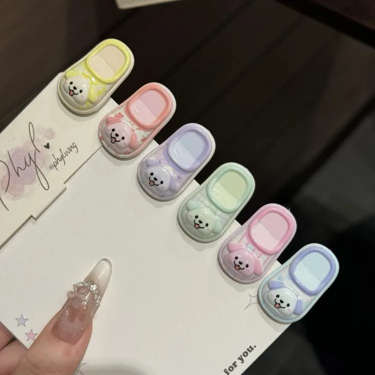 呆萌小拖鞋发夹可爱卡通搞怪发卡少女心学生闺蜜刘海边夹子甜美