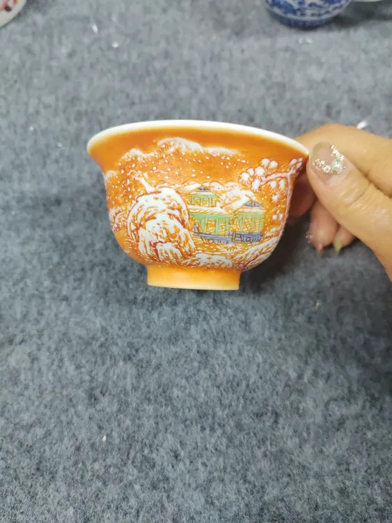 景德镇主人杯压手杯