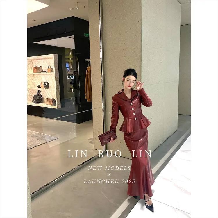 LRL【经济上行】原创设计法式名媛轻熟时尚套装RL0085-RL0086