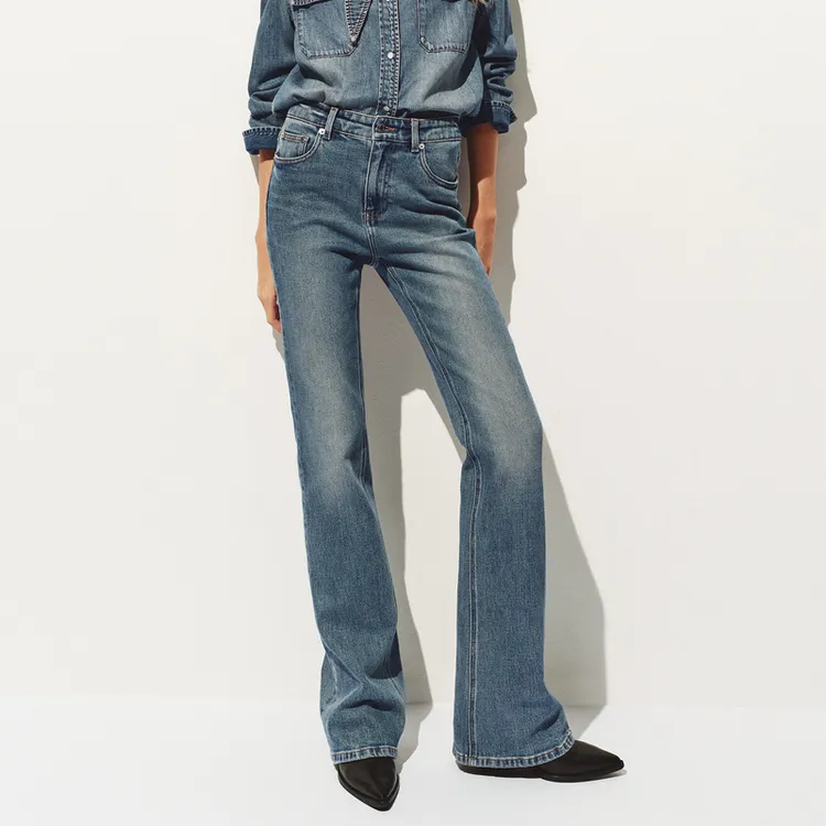 【全球代言人 张曼玉同款】MOCO牛仔裤2026春新品棉MBF1JEN040