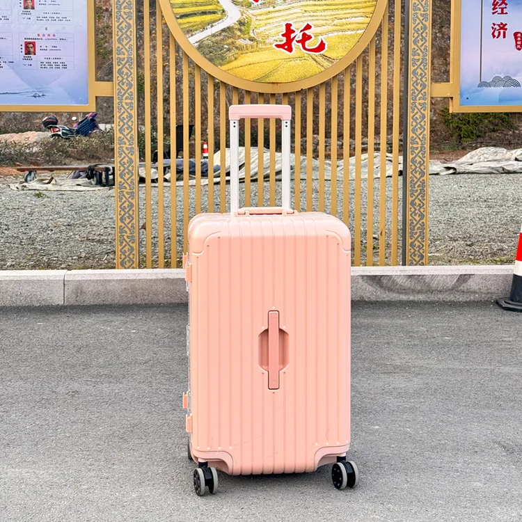 26寸新款学生深仓大容量行李箱22明星同款旅行箱拉杆箱带挂钩杯架