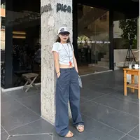 Our2【薄薄窄版工装裤】百搭休闲窄版工装裤【X5517】