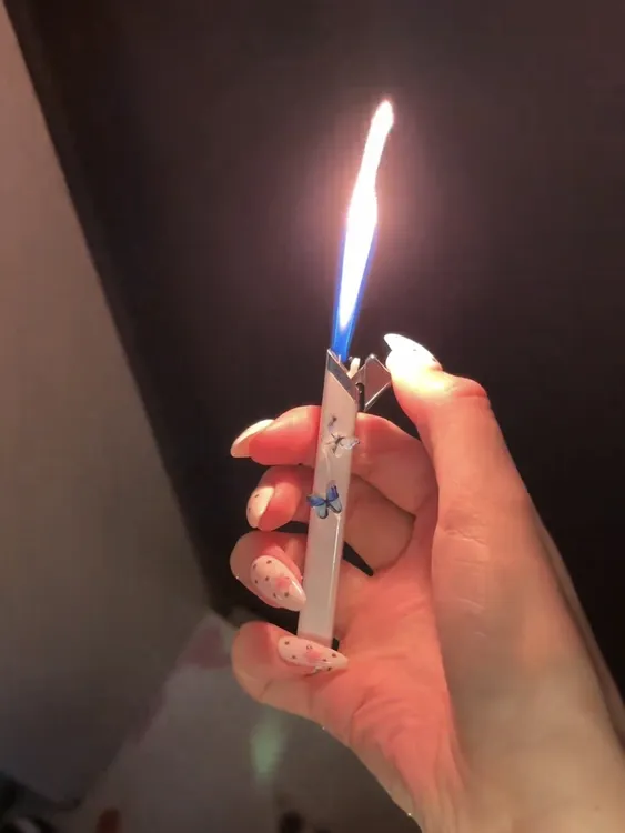 （ks手作）高级感蝴蝶哥特风格小众创意打火机送男女朋友礼物