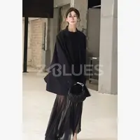 Z.blues【女帝专场】6A重磅47MM精纺丝羊毛设计感气质西装YZJYJ0041