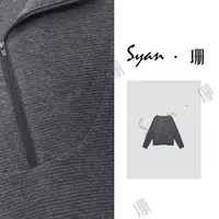 Syan【原宿】秋季新款时尚百搭小众休闲轻奢潮流设计长袖卫衣