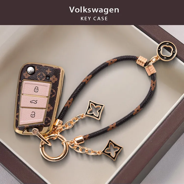 大众车钥匙套保护套迈腾朗逸polo尚酷高尔夫宝来CC帕萨特速腾扣