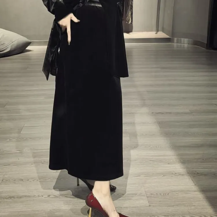 【女王定制】丝绒半身裙