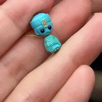 绿松石珠宝奇石未镶嵌