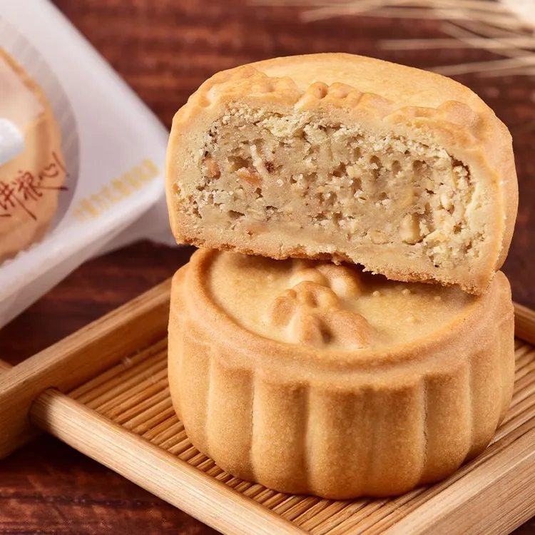 河南老字号脆皮糕点花生芝麻椰蓉酥小月饼酥脆甜香李师傅经典口味