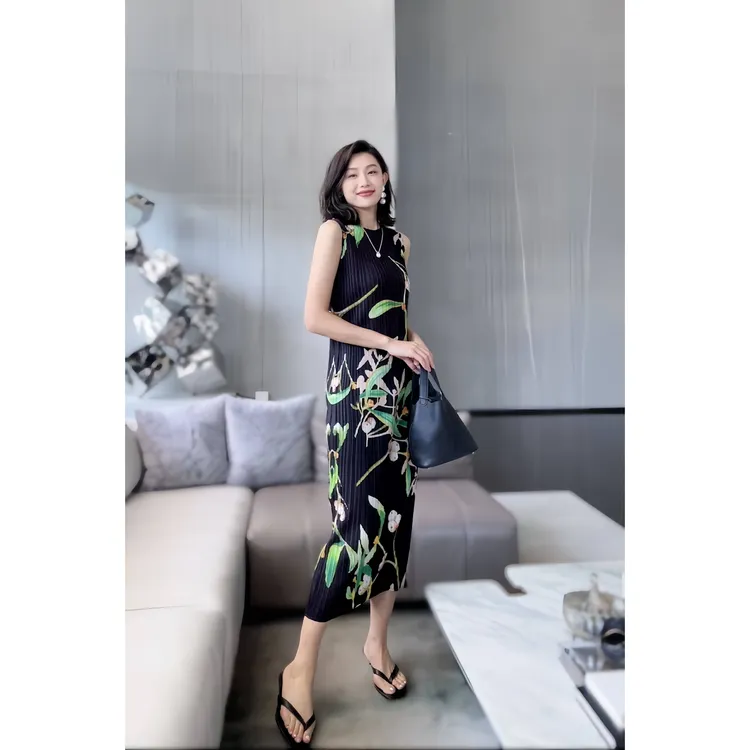 MEIPEI[金枝玉叶]褶皱背心裙24062376