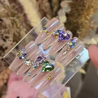 彩虹瀑布丶(奥捷)珠宝级丶霸榜某书评测丶手工穿戴甲