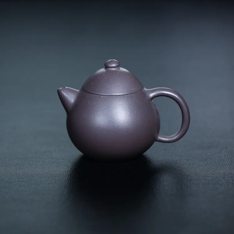 陆敏华天青泥全手工龙蛋壶220cc纯手工精美
