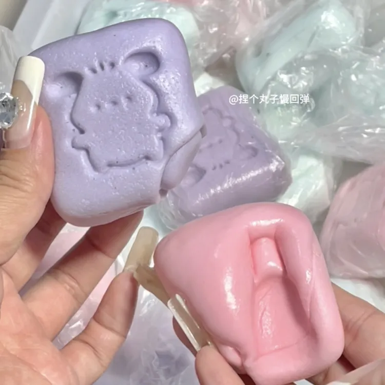 帕恰狗黏黏慢回弹迷你小慢小狗乐解压玩具仿真黏黏吸手指松软捏捏