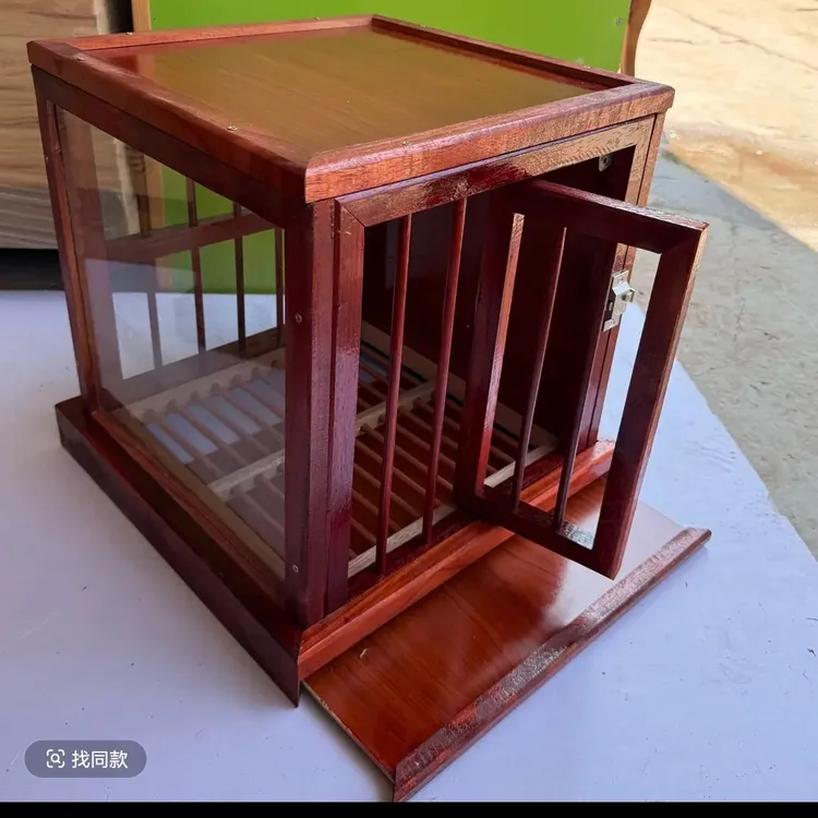 60x40尺寸红木展示笼实用美观展示佳品