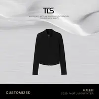TT【露露毛衫】18针扬子纱羊毛巨显瘦时尚修身拉链开衫外套MY5125