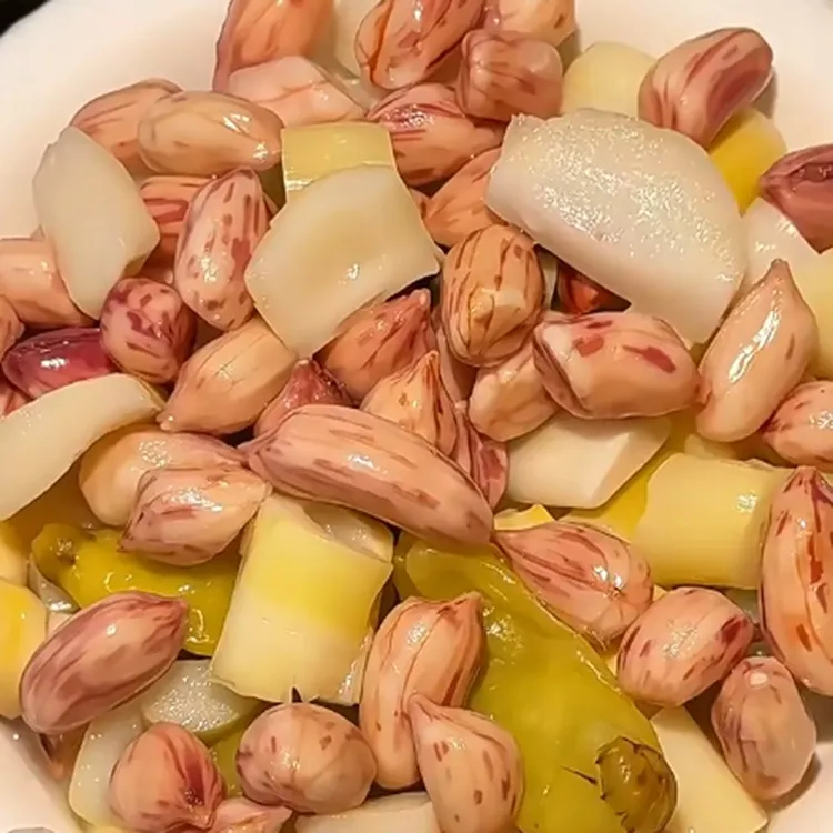 【巨过瘾】脆笋七彩花生生脆七彩花生笋泡椒花生笋下酒菜凉菜零食商品图