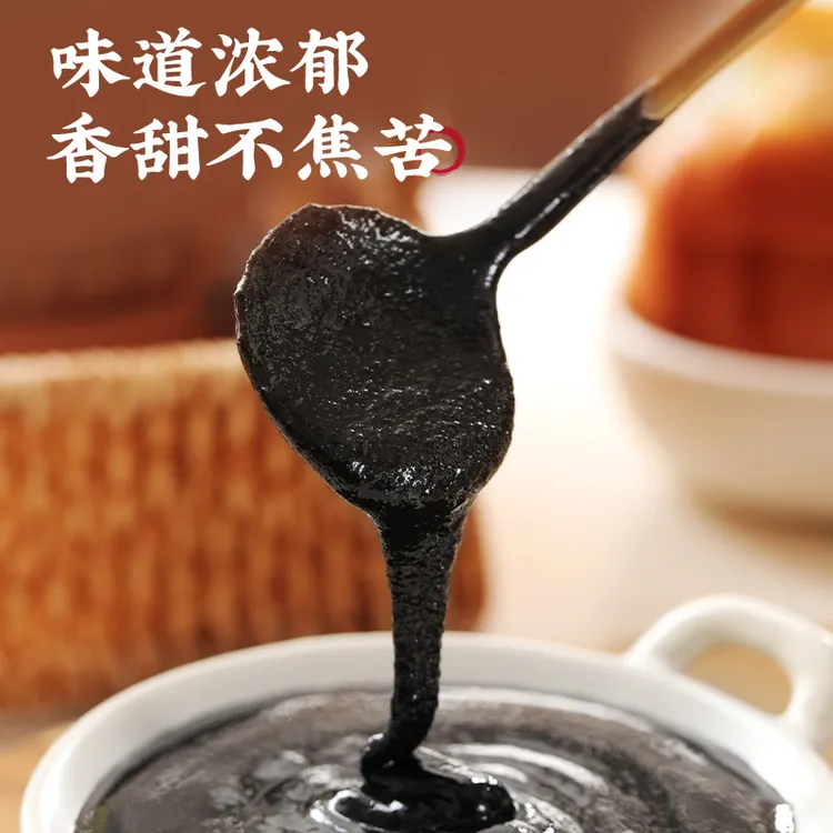 疆域庭州 新疆纯黑芝麻酱420g*1罐/2罐烘焙拌面沙拉调味商品图