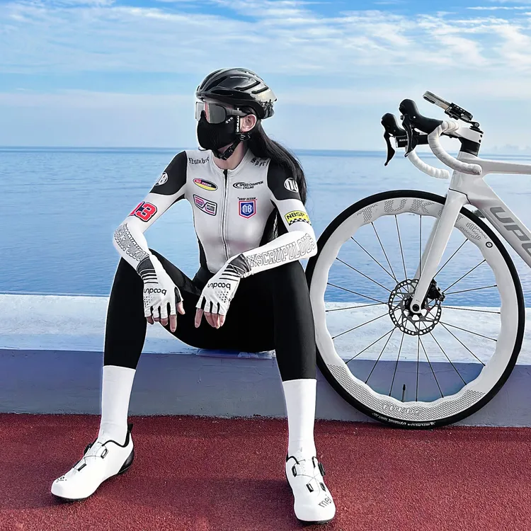 NBSP2025夏季RACECRAFT系列超新款飒酷透气薄款公路车长袖骑行服