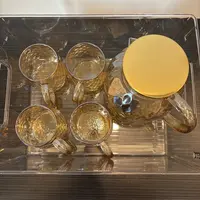 大容量玻璃冷水壶茶壶茶杯适合家用泡茶