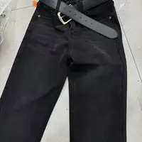 秋冬上新百搭显瘦直筒烟管牛仔裤2716