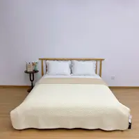 【蝶扑衣】高定款 纯棉精梳棉印花婴儿绒床盖 可铺可盖床品盖毯