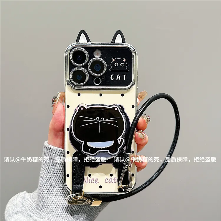 电镀大视窗适用苹果16iPhone/华为荣耀/OPPO/VIVO/小米手机壳爆款