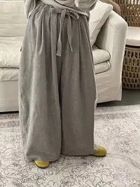 定制款#9781#抽绳裤 X