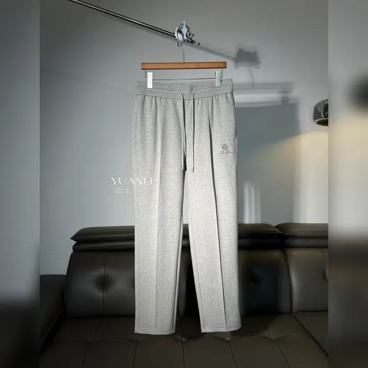 【33903-BLD】高奢男装 2025秋冬新款男士时尚百搭直筒加厚休闲裤