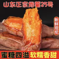 正宗山东沙土地烟薯25号香甜软糯蜜薯净重5斤