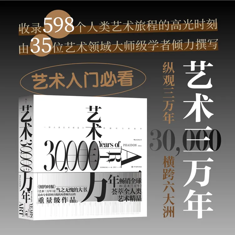 【新版】艺术三万年 六大洲世界艺术演变史 商品图