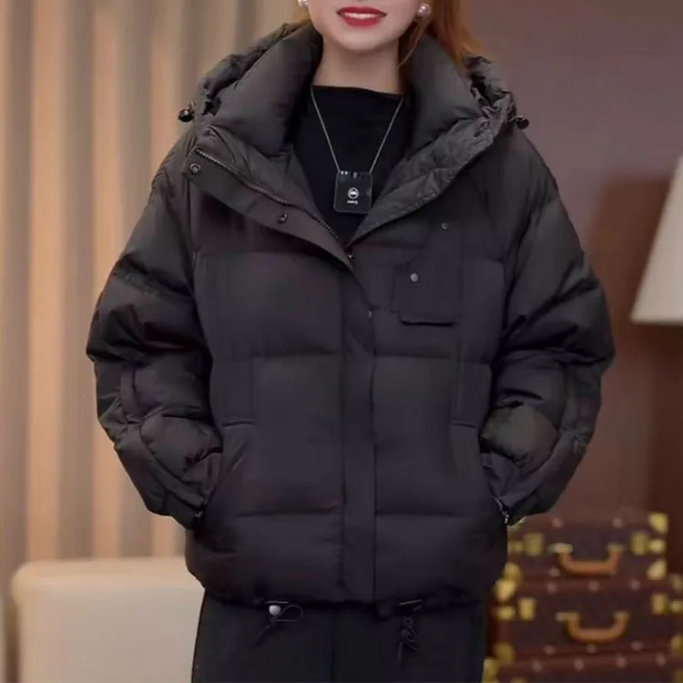 2026年秋冬季新款韩版时尚洋气小个子保暖加厚时尚百搭面包服潮