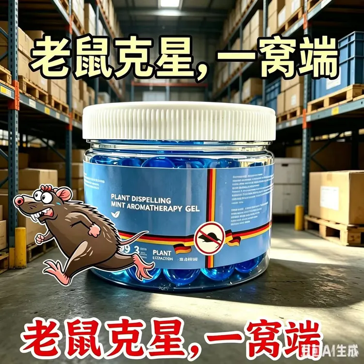 车内【德国研发1一窝端老鼠克星强效驱赶室内汽车防鼠驱鼠散鼠魔盒商品图