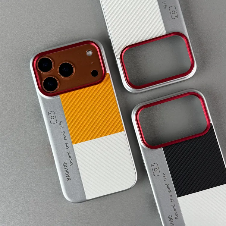 三拼撞色个性适用苹果17promax手机壳新款iphone17防摔苹果16ip15