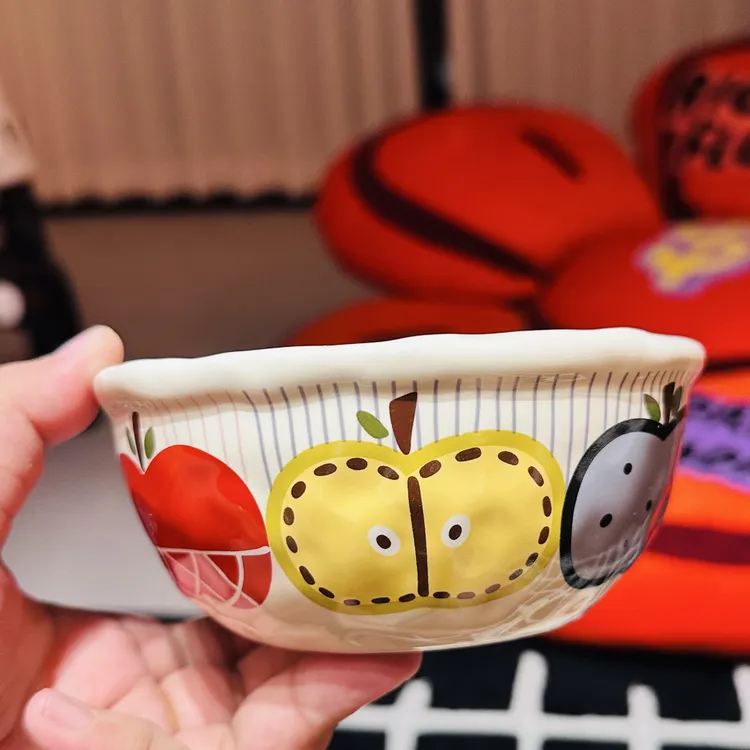 【星漫】苹果兔超可爱卡通米饭碗