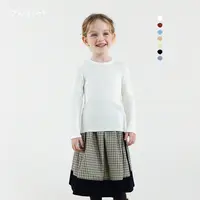 【软糯不扎】含羊毛经典百搭甜美花边蝴蝶结领针织毛衣