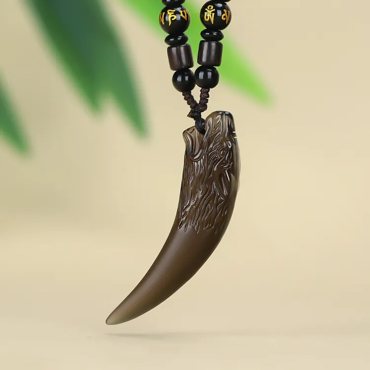 小飞同款 冰曜狼牙 男女款霸气挂件饰品商品图