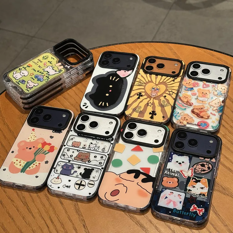 欧克里里小狗猫咪系列适用苹果17/16promax手机壳15/14女13/12/11